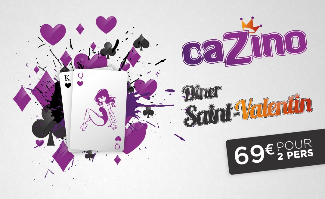 Diner de la Saint-Valentin au Casino de Saint-Nectaire